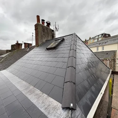 Recent roof project completed in Exeter