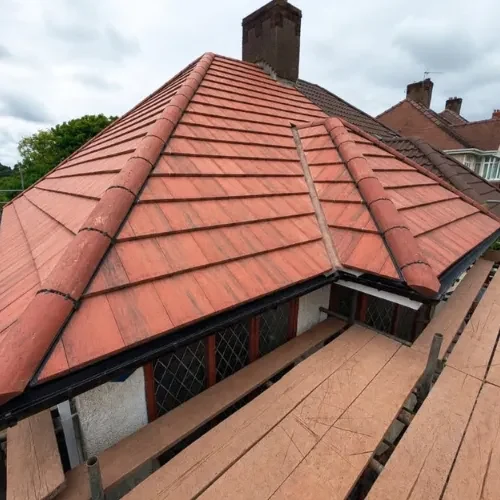 Recent roof project completed in Exeter